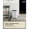 Mill Dehumidifier | MDH12 | Power 200 W | Suitable for rooms up to 8-15 m² | Water tank capacity 2 L | White
