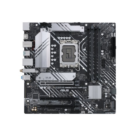 Asus Processor family Intel | Processor socket LGA1700 | DDR5 DIMM | Supported hard disk drive interfaces SATA, M.2 | Number of SATA connectors 4