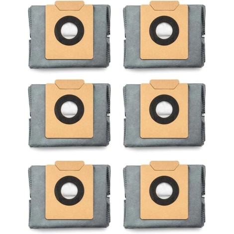 Anker Eufy | 6-Pack Large Capacity Dust Bags Compatible with C20 Omni Robot Vacuum