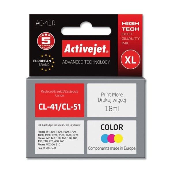 Activejet AC-41R Ink cartridge (replacement for ...