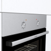 Gorenje Oven | BO6615E01X | 60 L | Electric | EnamelClean | Mechanical control | Height 59.5 cm | Width 59.5 cm | Stainless steel