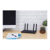 Wi-Fi 6 Router | Archer AX1500 | 802.11ax | 1201+300 Mbit/s | 10/100/1000 Mbit/s | Ethernet LAN (RJ-45) ports 4 | Mesh Support No | MU-MiMO Yes | Antenna type Fixed