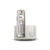 Panasonic | Cordless | KX-TGE210FXN | Built-in display | Caller ID | Champagne | Conference call | Phonebook capacity 150 entries | Speakerphone