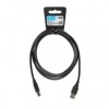 iBox IKU2D USB cable 1.8 m USB 2.0 USB A USB B Black