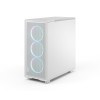 Fractal Design Case | Epoch | White TG RGB Clear Tint | ATX | Power supply included No