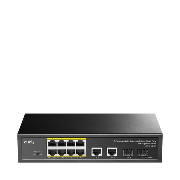 Cudy GS1010PS2 network switch Unmanaged Gigabit ...