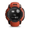 Garmin Instinct 2X Solar 2.79 cm (1.1") MIP 50 mm Digital 176 x 176 pixels Touchscreen Red GPS (satellite)