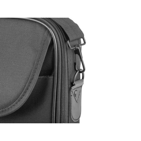 NATEC Impala 39.6 cm (15.6") Briefcase Black