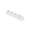 Lanberg Cable Power Strip 4X French Outlets Quality-Grade Copper, 1.5 m | PS0-04E-0150-W