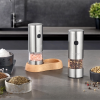 Caso Salt and Pepper Grinder | SpiceDuo | Electric | Housing material Stainless steel | Lithium