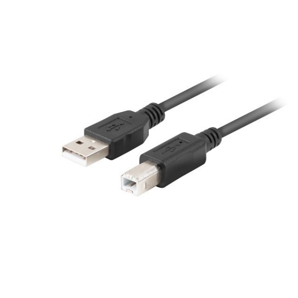 Lanberg CA-USBA-15CU-0010-BK kabel USB 1m 2.0 ...