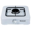 Gas cooker Ravanson K-01T (white; 1 zone)