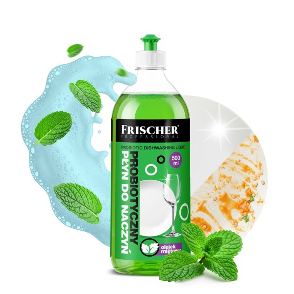 Frischer dishwashing liquid with peppermint oil, ...