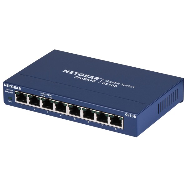 NETGEAR 8xRJ45 10/100/1000 GBit