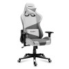 Huzaro Force 6.2 PC gaming chair Bucket (cradle) seat Grey, White