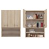 Topeshop POLA MINI DK SONOMA bathroom storage cabinet Oak