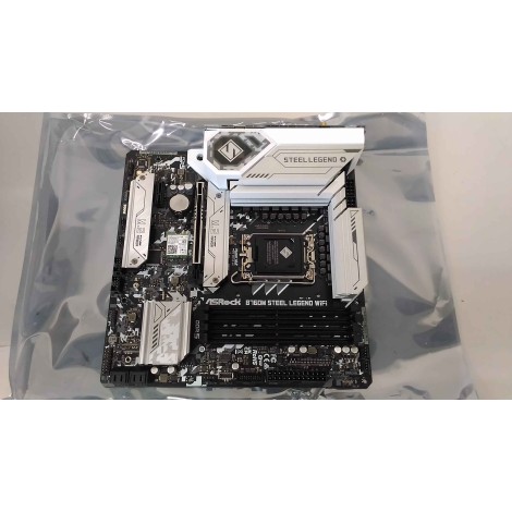SALE OUT. ASRock INTEL B760/4DDR5/4SATA3 | ASRock B760M Steel Legend WiFi | Processor family Intel | Processor socket LGA1700 | DDR5 DIMM | Memory slots 4 | Supported hard disk drive interfaces SATA3, 3 Hyper M.2 | Number of SATA connectors 4 | Chipset B7