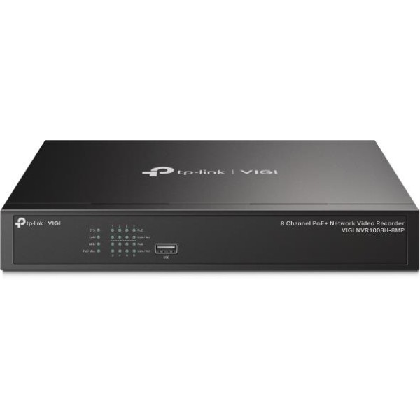 NET VIDEO RECORDER 8CH POE+/VIGI NVR1008H-8MP ...