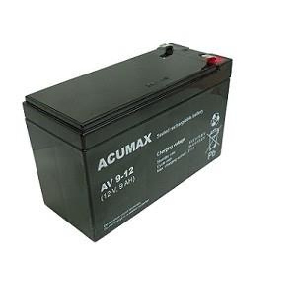 BATTERY 12V 9AH VRLA/AV9-12 T2 ACUMAX ...