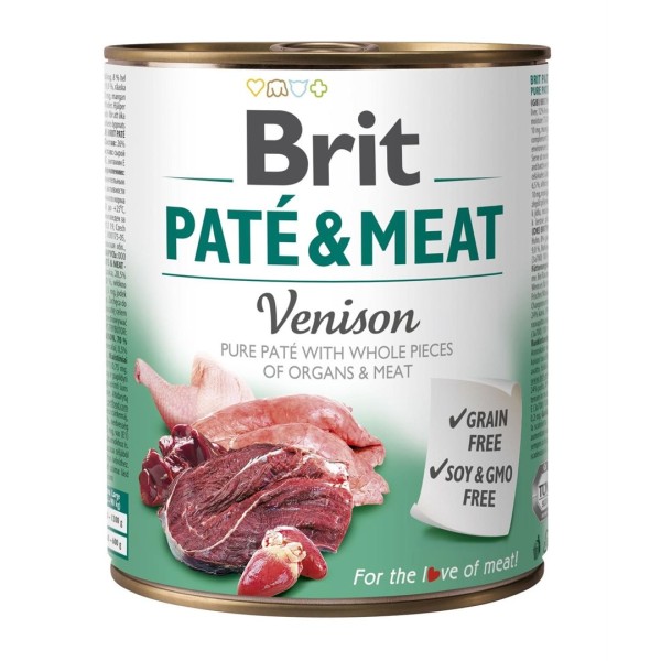 BRIT Paté & Meat with venison ...