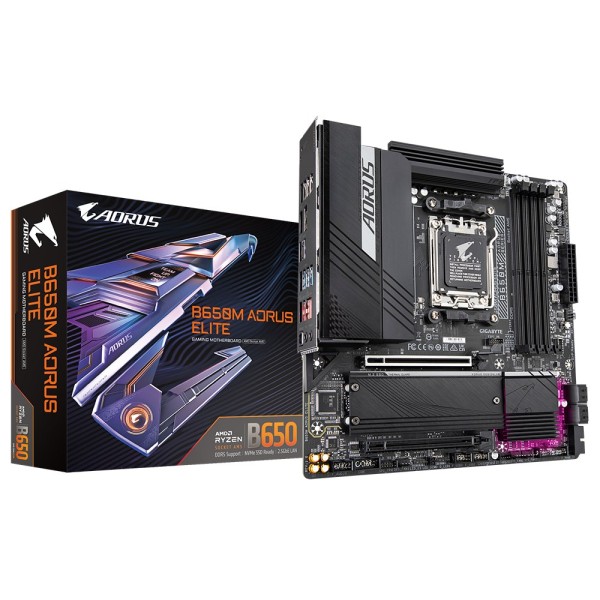 Mainboard|GIGABYTE|AMD B650|SAM5|Micro-ATX|Memory DDR5|Memory slots 4|1xPCI-Express 4.0 ...