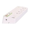 APC PMF83VT-FR surge protector White 8 AC outlet(s) 230 V 3 m