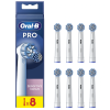 Oral-B | Replaceable toothbrush heads | EB60X-8 Sensitive Clean Pro | Heads | For adults | Number of brush heads included 8 | White