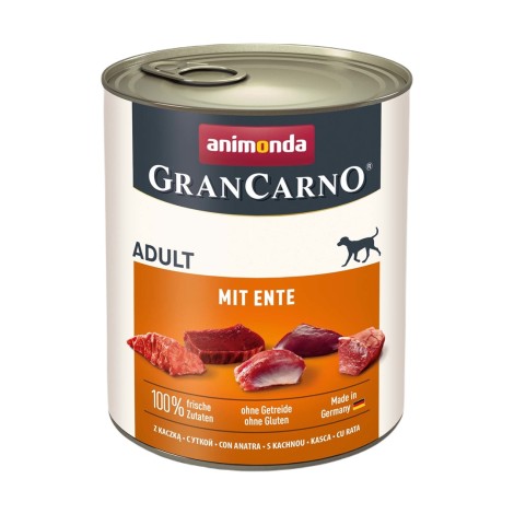 ANIMONDA GranCarno Adult with Duck - wet dog food - 800g