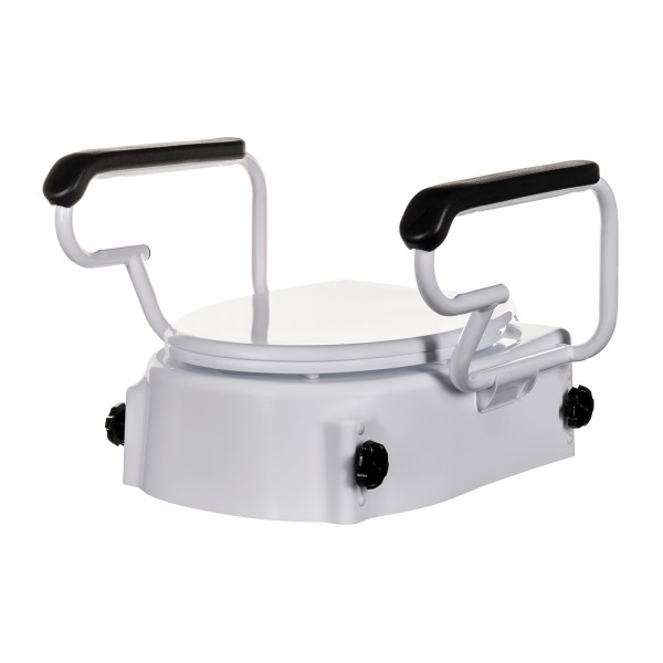 Nasadka podwyższająca na toaletę z uchytwami