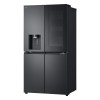 LG InstaView GMG960EVJE side-by-side refrigerator Freestanding 638 L Black