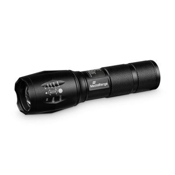 FLASHLIGHT 250LM W/POWERBANK/MR735 MEDIARANGE