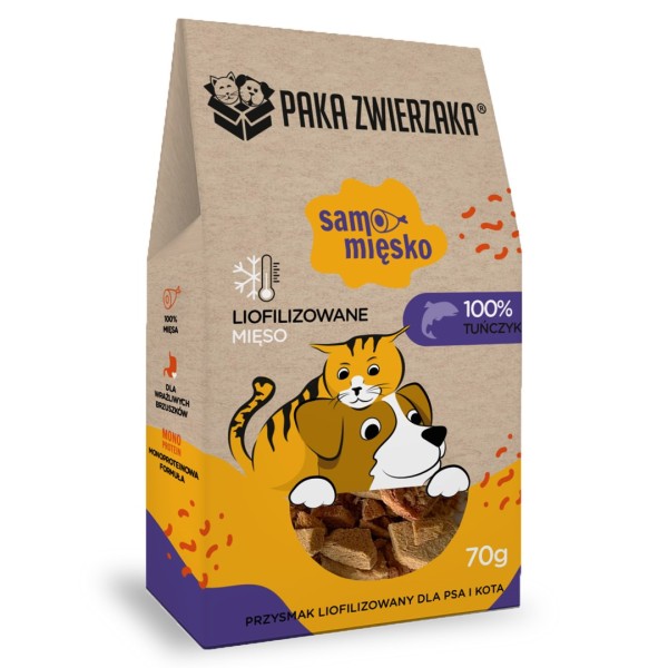 PAKA ZWIERZAKA Samo Mięsko Tuna - ...