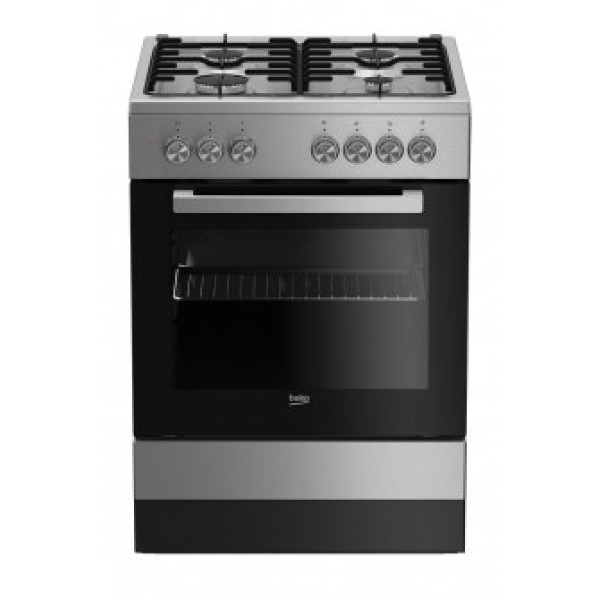 Beko FSE62120DX cooker Freestanding cooker Gas ...