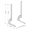 Universal TV Stand Monitor Screen Desk Holder Bracket 50kg VESA 32" - 70"