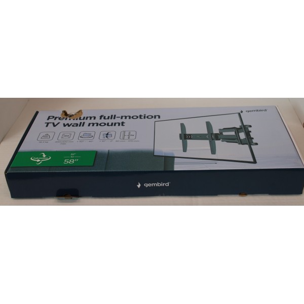 SALE OUT. Gembird WM-58ST-01 Premium full-motion ...