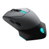 Dell | Alienware Gaming Mouse | AW610M | Wireless wired optical | Gaming Mouse | Dark Grey