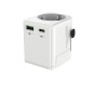 Gembird TPA-EU1A1C20-01-W Grounded universal travel power adapter, 20 W, white | Gembird