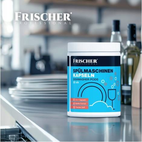 Frischer 3-in-1 dishwasher capsules, 52 pieces