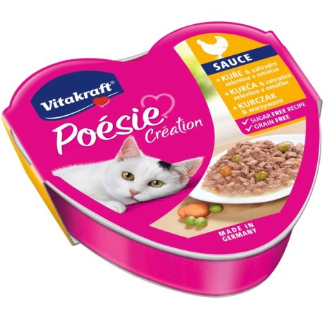 VITAKRAFT POESIE CREATION SOS chicken/vegetables - wet cat food - 85 g