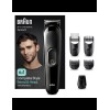 Braun Multi-grooming kit for beard and head | MGK3420 | Cordless | Number of length steps 18 | Black