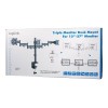 LOGILINK BP0050 Triple monitor mount