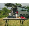 Outwell Canmore M Medium Size Table for Day Trips, Black/Grey | Outwell