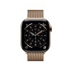 Apple Watch Series 11 GPS + Cellular 42mm Gold Titanium Case with Gold Milanese Loop