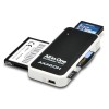 AXAGON CRE-X1 MINI card reader 5-slot ALL-IN-ONE