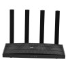 Wireless Router|TP-LINK|Wireless Router|1500 Mbps|Wi-Fi 6|1 WAN|3x10/100/1000M|Number of antennas 4|ARCHERAX12