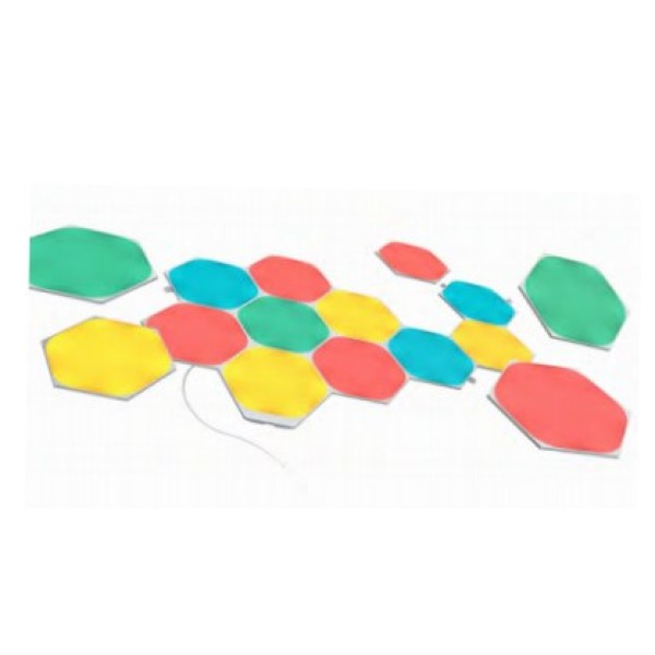Nanoleaf Shapes Hexagons Smarter Kit (15 ...