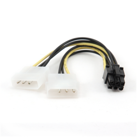 CABLE POWER ADAPTER 6PIN/2MOLEX CC-PSU-6 GEMBIRD