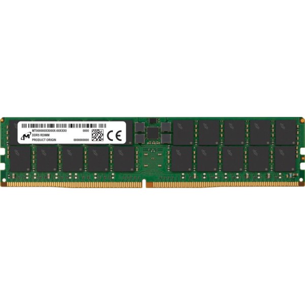 Server Memory Module|MICRON|DDR5|64GB|RDIMM/ECC|5600 MHz|CL 46|1.1 V|MTC40F2046S1RC56BR