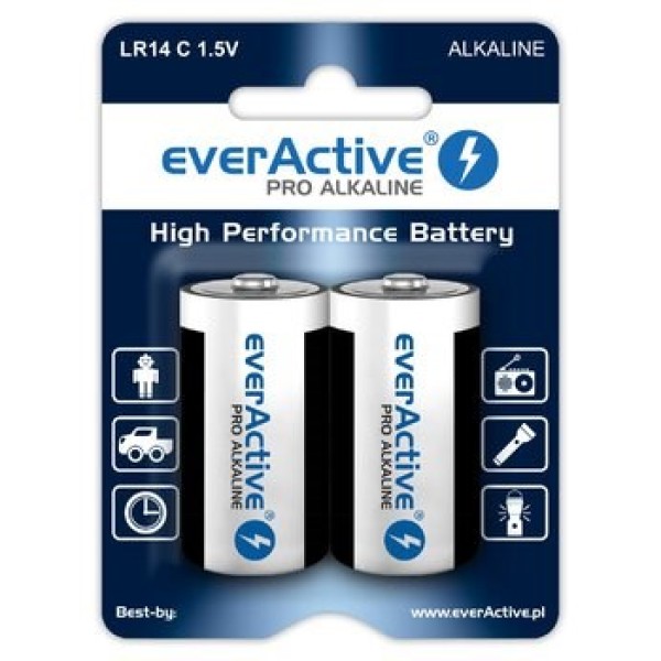 Alkaline batteries everActive Pro Alkaline LR14 ...