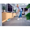 Leifheit 55092 mop Microfibre 8000 ml Dry&wet Microfiber Blue, Grey